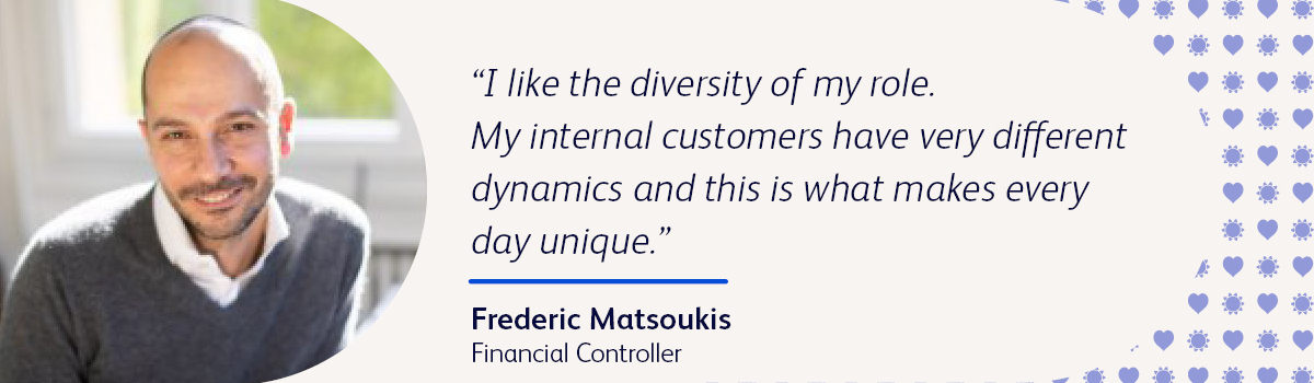Quote from Frederic Matsoukis, Financial Controller at BD